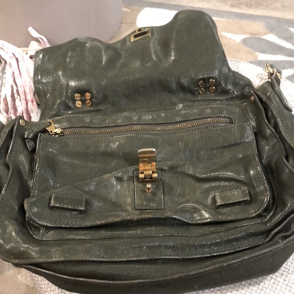 Proenza Schouler PS1 medium bag olive green - Picture 3 of 12